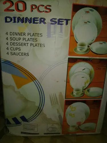 Vajilla De 20 Piezas Dinner Set