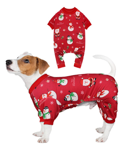 Pijamas De Navidad Para Perro, Mueco De Nieve, Ropa Para Per