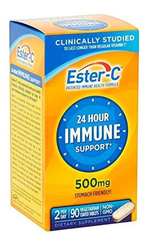 Ester-c 500 Mg Comprimidos Recubiertos 90 Ea