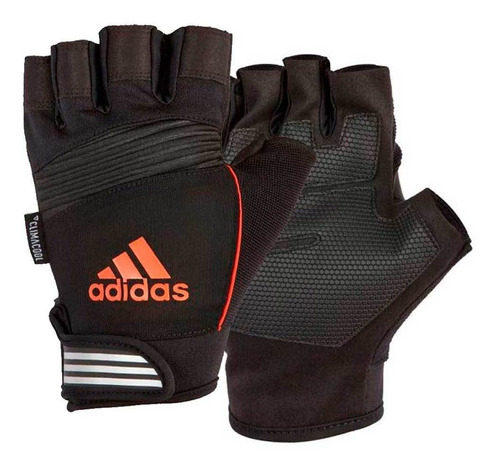 Guante Para Entrenamiento Negro Logo Naranja L adidas adidas