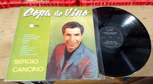 Sergio Cancino Copa De Vino Lp Disco Vinilo Mexico