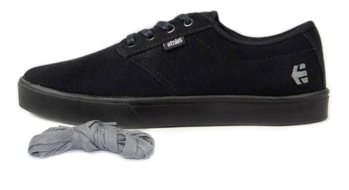 Tênis Etnies Jameson Black/black Unissex + Brinde Promoção