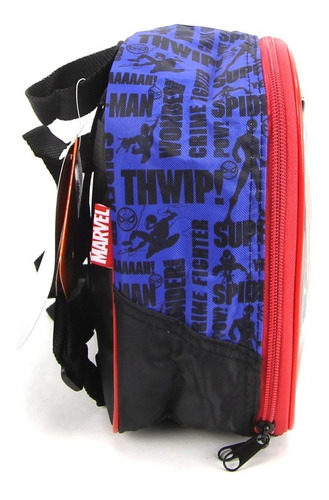 Imagem 8 de 10 de Mochila De Rodinha Homem Aranha Com Lancheira Xeryus 10660