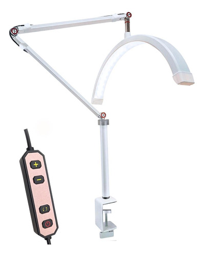 Luminária Arco Meia Lua Com Suporte Para Celular Mesa