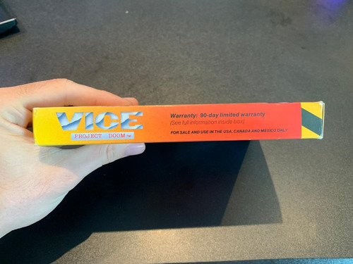 Vice: Project Doom Nintendo Nes Sin Manual (Usado)