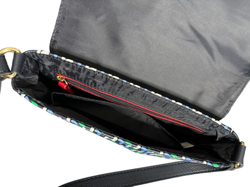 Bolsa Tommy Hilfiger Original De Dama Color Azul Oscuro.