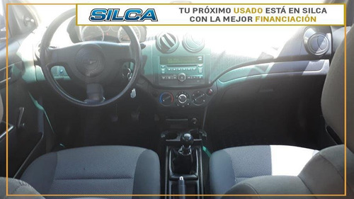 Chevrolet Aveo Ls 1.6 2010 Gris Oscuro 4 Puertas