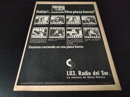 (pe173) Publicidad Clipping Radio Del Sur * 1971