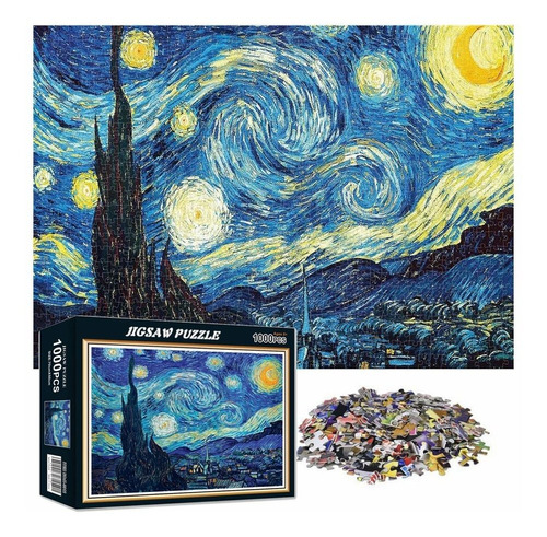 Rompecabezas Van Gogh La Noche Estrellada