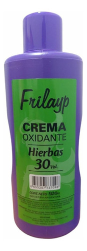  Crema Oxidante Almendras - Hierbas Frilayp X 30 Vol X920ml