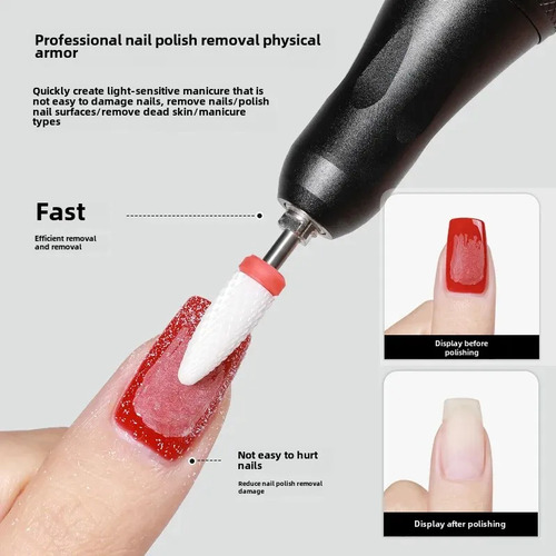 Mini Perforadora De Uñas Eléctrica Portátil Recargable