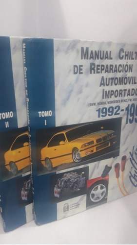 Manual Chitón De Reparación De Automóviles 1992-1996    2 Vo