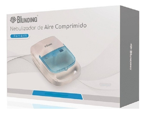 Nebulizador Portatil Blunding Adulto Y Pediatrico Color Blanco