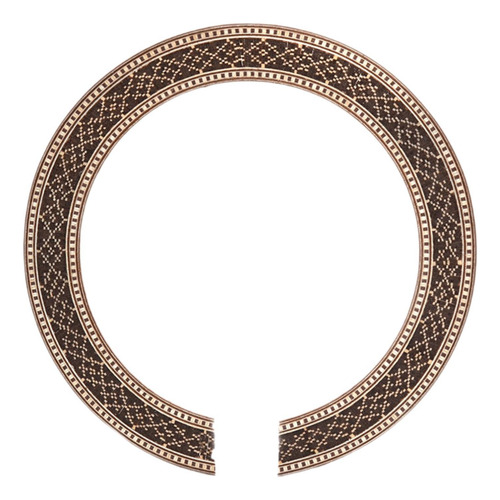 Guitar Rosette Accessories ,wood Soundhole Inlay Rosette
