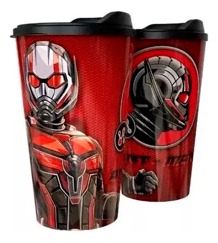 Vaso Plastico Taspa Cafe Ant Man Wasp Quantumania Marvel 