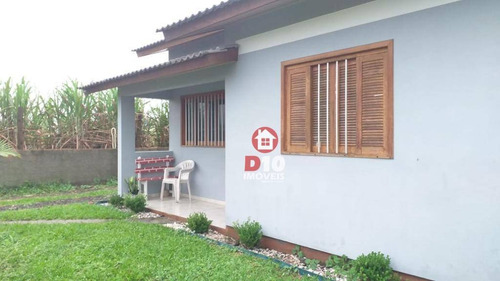 Casa Com 2 Dormitórios À Venda, 70 M² Por R$ 195.000,00 - Residencial Natureza - Balneário Arroio Do Silva/sc - Ca2120