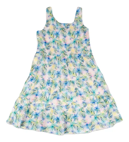 Vestido Niña Verde Pillin