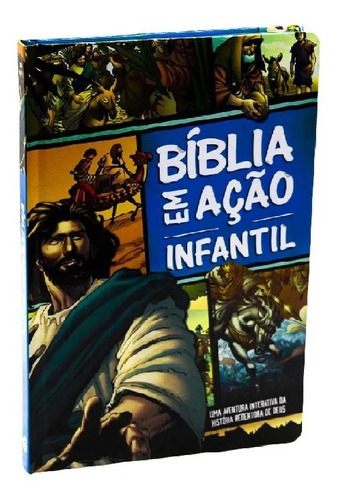 Bíblia Em Ação Infantil - Editora Geográfica