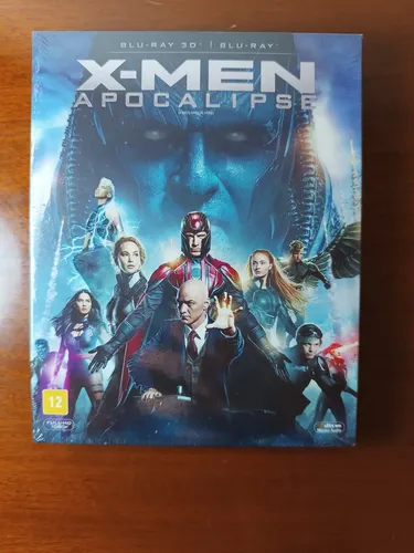 X-men Apocalipse Blu-ray Luva Lacrado | Frete grátis