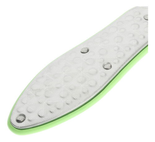 Lima De Pedicura Para Pies, Lima De Acero Inoxidable Verde