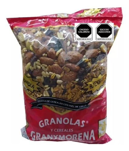 Granola Almendrada Con Miel De Abeja 1 Kg La Granymorena