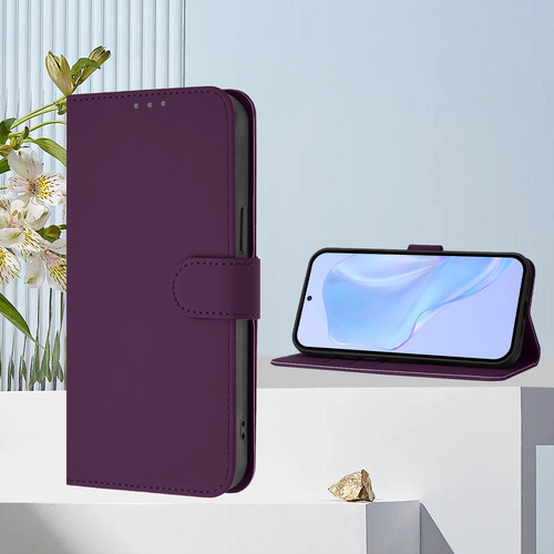 Funda Para Motorola Edge 50 Fusion-kickstand, Ranuras Tipo Cartera, A Prueba De Golpes, Piel Mate, Cartera De Piel