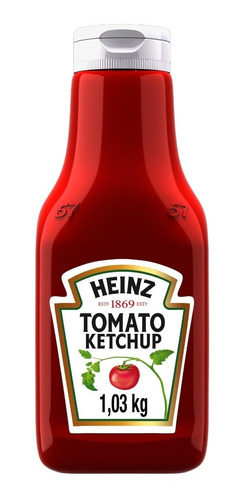 Imagem 1 de 4 de Ketchup Heinz Tradicional 1,033kg