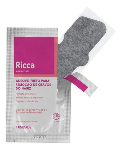 Fita Adesiva Para Retirar Cravos Do Nariz 3 Un Ricca