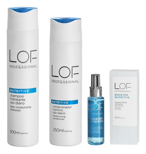 Kit Lof Nutritive Sh. 300ml + Cond. 250ml + Booster 60ml