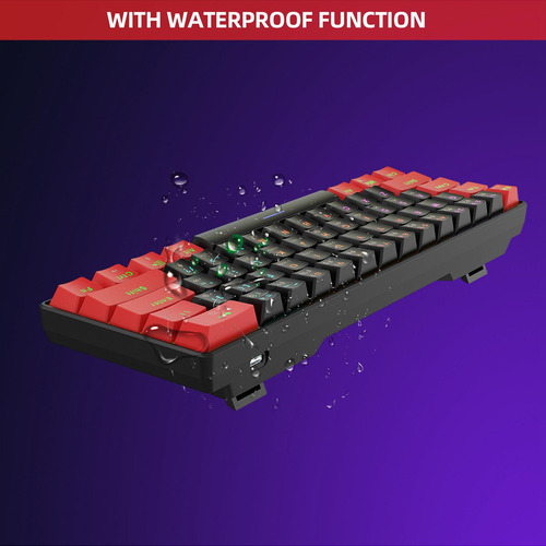 Teclado Para Juegos Accesorio Portátil Mini Teclado Para