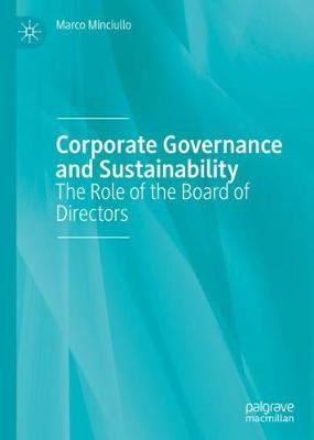 Libro Corporate Governance And Sustainability : The Role ...