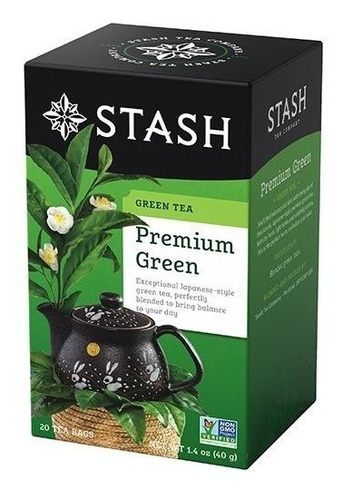 Te Stash Green Tea Premium Green 2 - Unidad a $2090