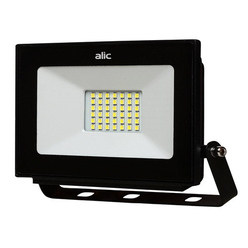 Reflector Led 30w Alic Blanco Frio Exterior Alta Potencia