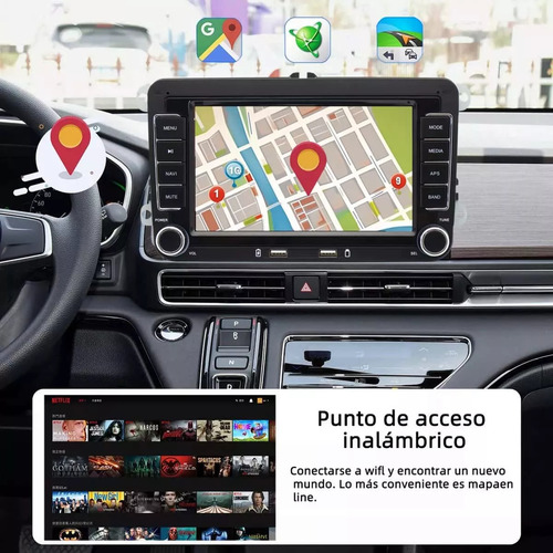Auto Estéreo 2+32gb Carplay Para Vw Jetta Vento Seat Passat