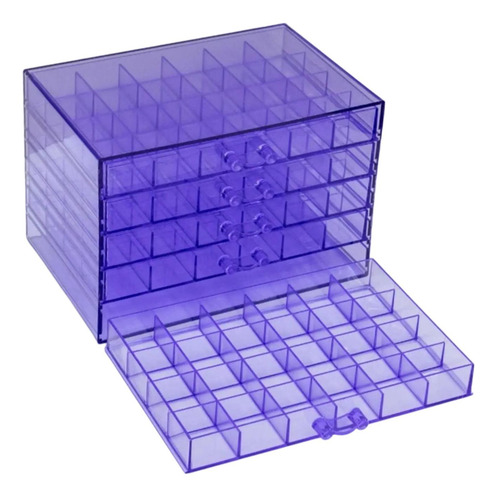 Storage Box Jewelry Organizer Gabinete De Púrpura