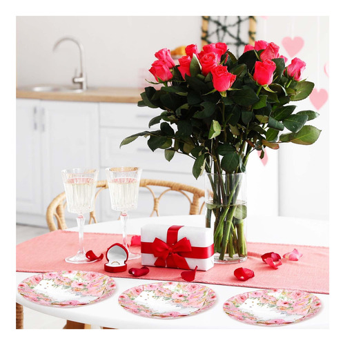 Umigy 100 Pcs Placas Desechables, Ideales Para Tea Party