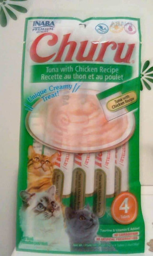 Golosinas Para Gatos Inaba Churu Paté
