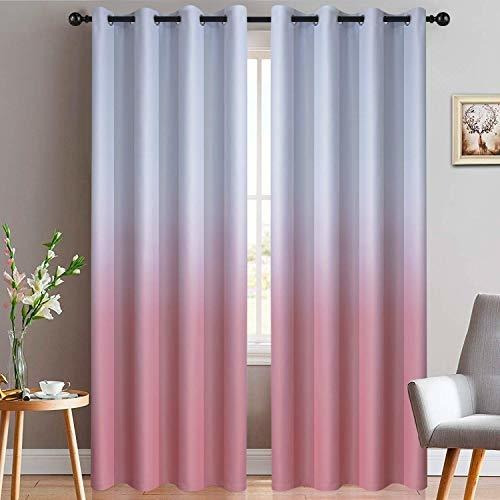 Yakamok Aislamiento Térmico Ventana Drapes Color Gris Rvm6k