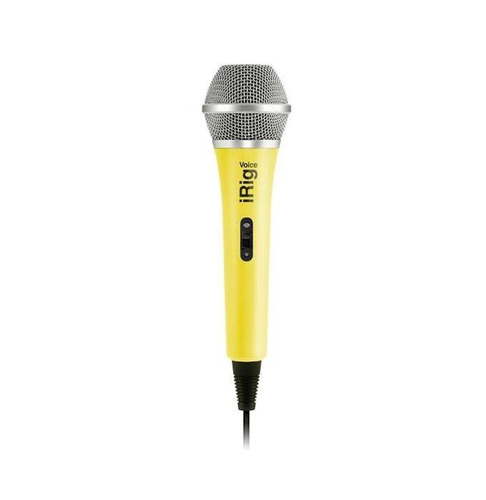 Micrófono De Mano Ik Multimedia Irig Voice Yellow 