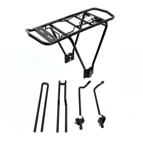 Portapaquete Aluminio P/bicicletas Mtb Para Freno A Disco!