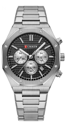 Reloj Curren 8440 Acero Inoxidable Cronógrafo Modelo 2023