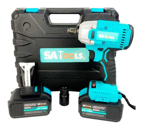 Chave De Impacto A Bateria 1/2 Pol. 21v Brushless Sa Tools