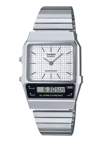 Reloj Casio Vintage Aq-800e-7a Analogico Digital Casiocentro