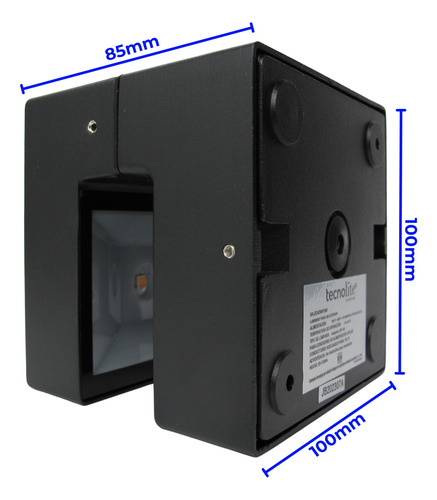 Lámpara Exterior Sobreponer 6w Cálida Tecnolite6hled428mv30n