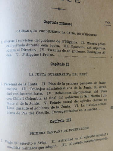 Gonzalo Bulnes Ultimas Campañas De La Independencia Del Perú (Usado)