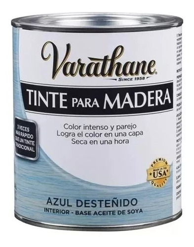 Tinta Para Madera Varathane Colores Pastel 0,946l Rust Oleum