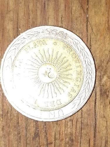 Imagen 1 de 2 de Moneda 1$ Con Error Ortográfico(provingias)