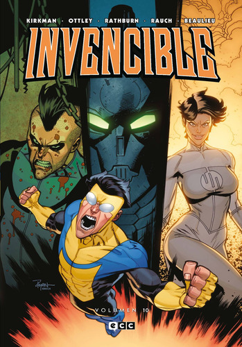 Invencible Vol. 10 De 12, De Kirkman, Robert., Vol. 0. Editorial Ecc Ediciones, Tapa Dura En Español, 2022