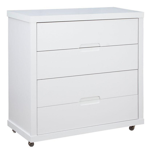 Gaveteiro Infantil Tutto New Branco Acetinado Matic Branco