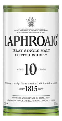 Pack De 2 Whisky Laphoraig 10 Años 750 Ml